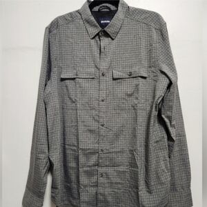 NWT PRANA Garvan LS Shirt size medium Long sleeve button down NEW